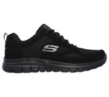 Skechers Burns Agoura Nero Scarpe Uomo Sportive Running Fitness 52635 BBK
