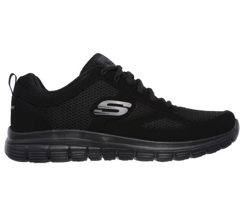 Skechers Burns Agoura Nero Scarpe Uomo Sportive Running Fitness 52635 BBK