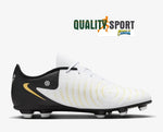 Nike Phantom GX II Club FG/MG Bianco Nero Scarpe Uomo Sportive Calcio DV4344 700