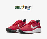 Nike Star Runner Rosso Scarpe Ragazzo Sportive Palestra Running DX615 600