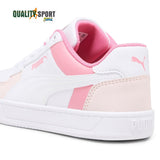 Puma Caven 2.0 Block Bianco Rosa Scarpe Shoes Donna Sportive Sneakers 394461 01