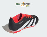 Adidas Predator Club FxG Nero Rosso Bambino Scarpe Shoes Calcio Soccer IG5429