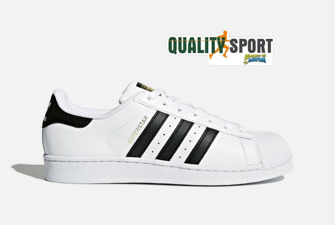 Adidas Superstar Bianco Nero Scarpe Shoes Uomo Sportive Sneakers EG4958