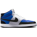 Nike Court Vision Mid Bianco Nero Blu Scarpe Uomo Sportive Sneakers FQ8740 480