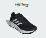 Adidas Galaxy 6 Nero Bianco Scarpe Uomo Sportive Running Palestra GW3848