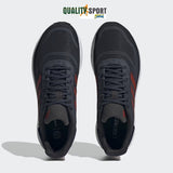 Adidas Duramo 10 Nero Rosso Scarpe Sportive Running Palestra HQ4129