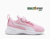 Puma Flyer Runner Rosa Bianco Scarpe Infant Bambino Sportive Running 192930 46