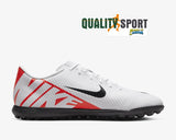 Nike Vapor 15 Club TF Mercurial Bianco Scarpe Uomo Sportive Calcetto DJ5968 600