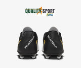 Nike Phantom GX II Club FG/MG Bianco Nero Scarpe Uomo Sportive Calcio DV4344 700