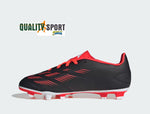 Adidas Predator Club FxG Nero Rosso Bambino Scarpe Shoes Calcio Soccer IG5429