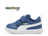 Puma Courtflex V3 Azzurro Scarpe Infant Bambino Sportive Sneakers 310252 05