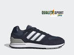 Adidas Run 80s Blu Bianco Scarpe Shoes Uomo Sportive Sneakers GV7303