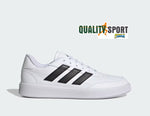 Adidas Courtblock Bianco Nero Scarpe Shoes Uomo Sportive Sneakers IF4033