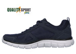 Skechers Track Scloric Blu Scarpe Shoes Uomo Sportive Palestra Running 52631 NVY