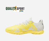 Puma Future Play TT Grigio Giallo Scarpe Uomo Sportive Calcetto Soccer 107381 04