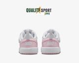 Nike Court Borough Low 2 Bianco Rosa Scarpe Bambino Infant Sneaker DV5458 105