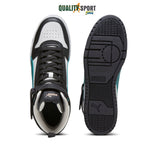 Puma Rbd Game Bianco Nero Verde Scarpe Shoes Uomo Sportive Sneakers 385839 19
