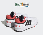 Adidas Hoops 3 Bianco Blu Rosso Scarpe Shoes Uomo Sportive Sneakers GY5427