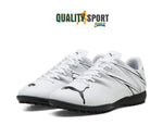 Puma Attacanto TT Bianco Nero Scarpe Uomo Sportive Calcetto Soccer 107478 05