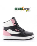 Fila Danilo II Mid Nero Rosa Scarpe Ragazza Sportive Sneakers FFT0099 83388