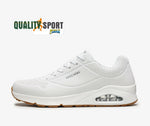 Skechers Uno Stand On Air Bianco Scarpe Shoes Uomo Sportive Sneakers 52458 WHT