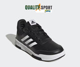 Adidas Tensaur Sport 2 Nero Bianco Scarpe Shoes Ragazzo Sportive Sneakers GW6425