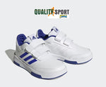 Adidas Tensaur 2.0 Bianco Blu Scarpe Shoes Bambino Sportive Sneakers H06307