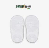 Nike Court Borough Low 2 Bianco Scarpe Bambino Bambina Infant Sneaker BQ5453 100