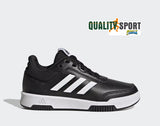 Adidas Tensaur Sport 2 Nero Bianco Scarpe Shoes Ragazzo Sportive Sneakers GW6425