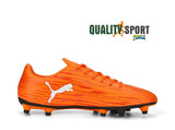 Puma Rapido TT Arancione Scarpe Uomo Sportive Calcetto Soccer 106572 09