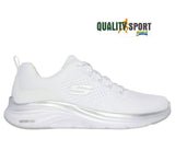 Skechers Vapor Foam Bianco Scarpe Donna Sportive Palestra Running 150025 WSL