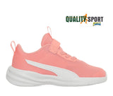 Puma Rickie Runner Rosa Scarpe Infant Bambina Sportive Sneakers 394934 03