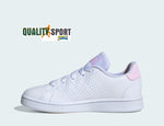 Adidas Advantage Bianco Rosa Scarpe Shoes Donna Sportive Sneakers IG4255