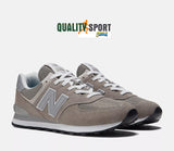 New Balance 574 Grigio Scarpe Shoes Uomo Sportive Sneakers ML574EVG