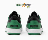 Puma Rebound v6 Lo Bianco Verde Scarpe Shoes Bambino Sportive Sneakers 397419 05