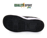Puma Rebound Bianco Nero Scarpe Shoes Infant Bambino Sportive Sneakers 393835 02