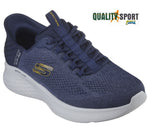 Skechers Slip-ins Primebase Blu Scarpe Shoes Uomo Sportive Sneakers 232466 NVYL