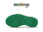 Puma Rebound V6 Bianco Verde Nero Scarpe Bambino Sportive Sneakers 396742 05