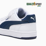 Puma Caven 2.0 Bianco Blu Scarpe Shoes Bambino Sportive Sneakers 393839 08