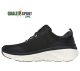 Skechers D'lux Walker 2 Nero Scarpe Donna Sportive Palestra Running 150095 BKW