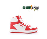 Fila Danilo II Mid Bianco Rosso Scarpe Ragazzo Sportive Sneakers FFT0099 13041