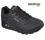 Skechers Uno Stand On Air Nero Scarpe Shoes Donna Sportive Sneakers 73690 BBK