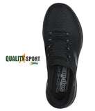 Skechers Slip-ins Summits Nero Scarpe Shoes Donna Sportive Palestra 150123 BBK