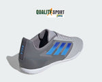 Adidas Super Sala 2 Grigio Blu Scarpe Uomo Calcio a 5 Soccer Indoor IE7556