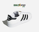 Adidas Superstar Bianco Nero Scarpe Shoes Uomo Sportive Sneakers EG4958