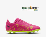 Nike Vapor 15 Club FG/MG Fucsia Giallo Scarpe Bambino Calcio Soccer DJ5958 605