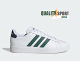 Adidas Grand Court Bianco Verde Scarpe Shoes Uomo Sportive Sneakers ID4465