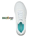 Skechers Bountiful Bianco Scarpe Donna Sportive Palestra Sneakers 12607 WSL