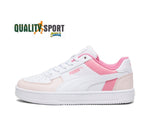 Puma Caven 2.0 Block Bianco Rosa Scarpe Shoes Donna Sportive Sneakers 394461 01