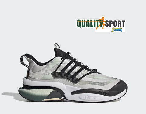 Adidas Alphaboost V1 Grigio Nero Scarpe Shoes Uomo Sportive Sneakers IG3639